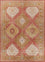 Wool Rug - 300 x 240 cm - orange