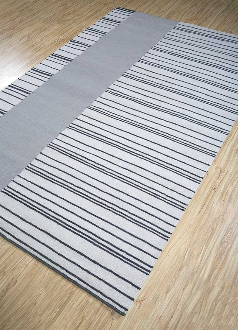 Wool Rug - 240 x 150 cm - light grey