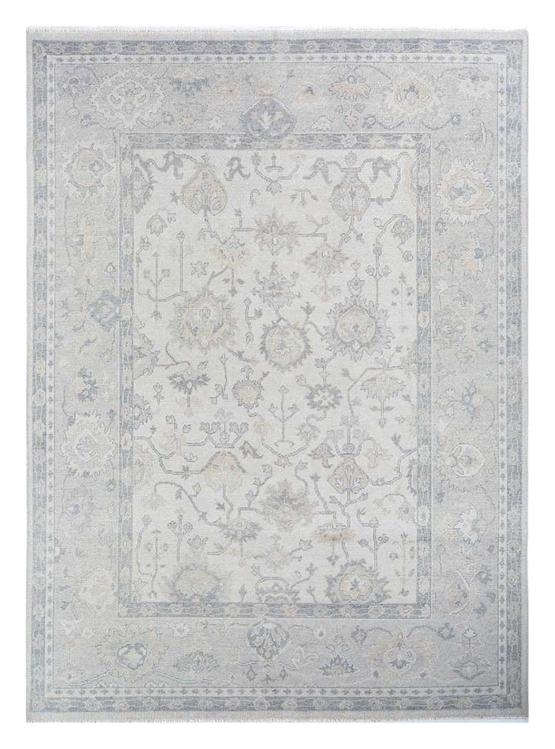Wool Rug - 300 x 240 cm - light grey