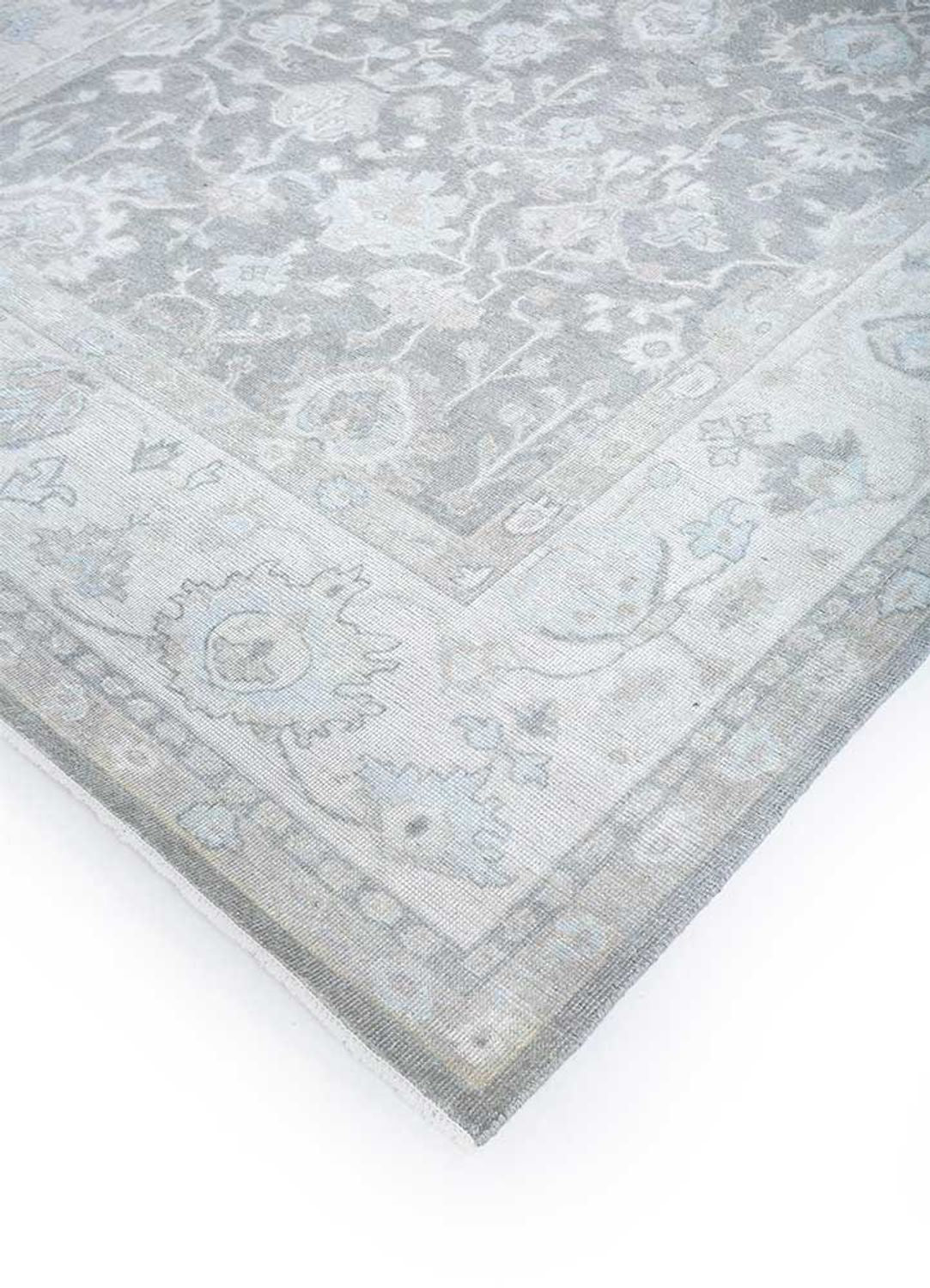 Wool Rug - 300 x 240 cm - light grey
