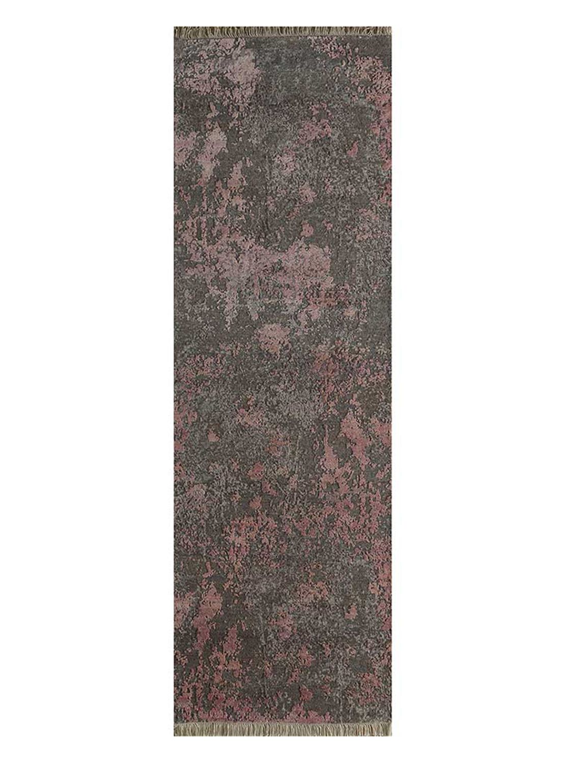 Runner Wool Rug - 240 x 75 cm - grey