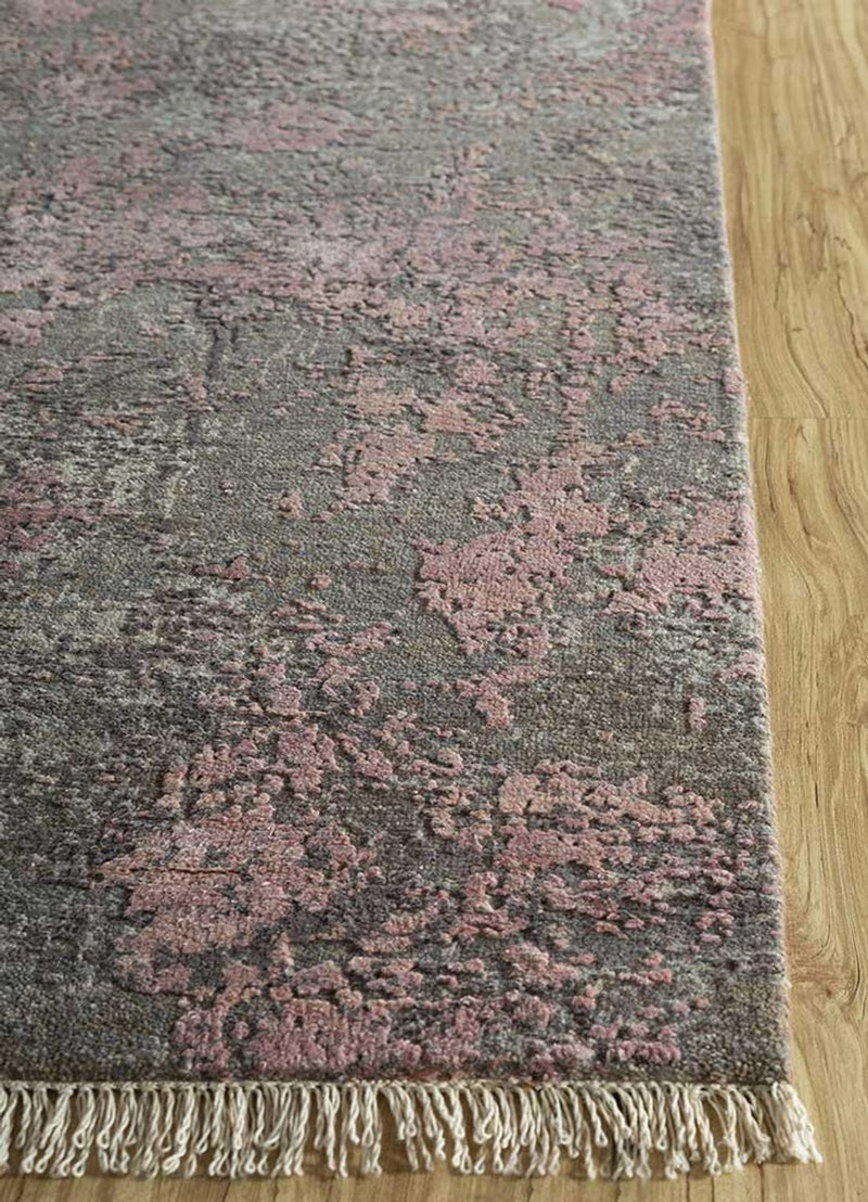 Runner Wool Rug - 240 x 75 cm - grey