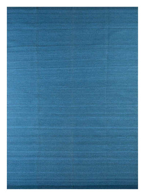 Wool Rug - 300 x 240 cm - blue