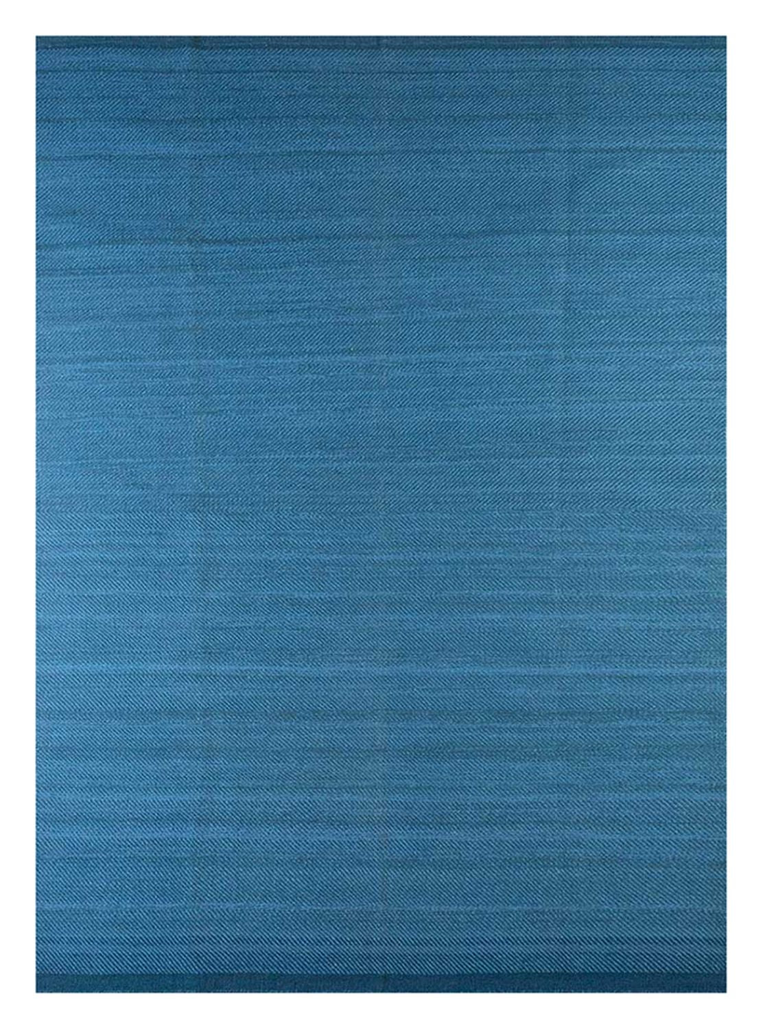 Wool Rug - 300 x 240 cm - blue