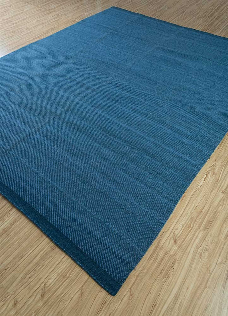 Wool Rug - 300 x 240 cm - blue