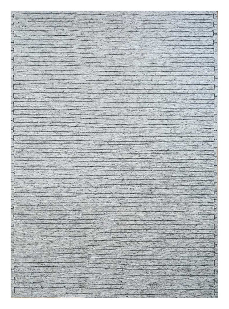 Wool Rug - 300 x 240 cm - grey