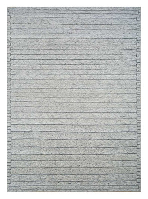 Wool Rug - 300 x 240 cm - grey