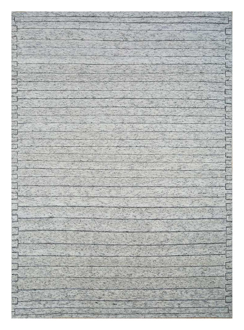 Wool Rug - 300 x 240 cm - grey