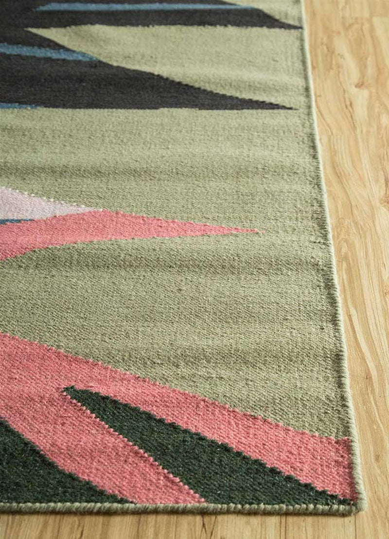 Wool Rug - 270 x 180 cm - multicolored