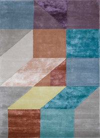 Wool Rug - 270 x 180 cm - multicolored