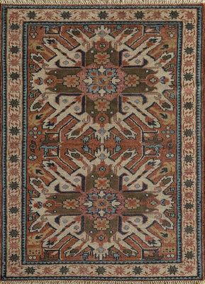 Wool Rug - 300 x 200 cm - orange