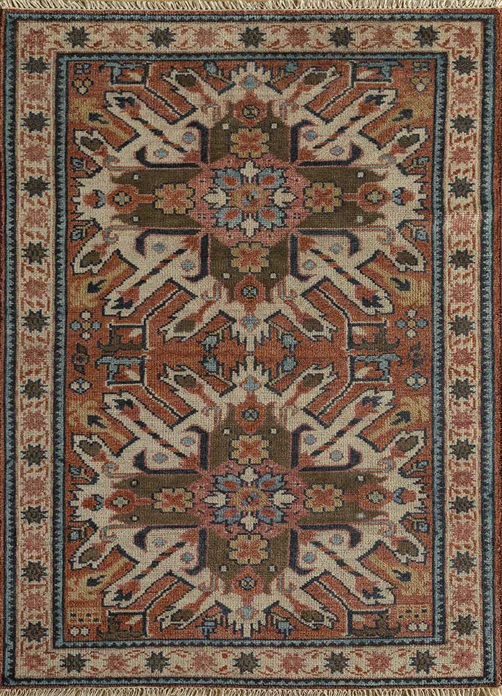 Wool Rug - 300 x 200 cm - orange