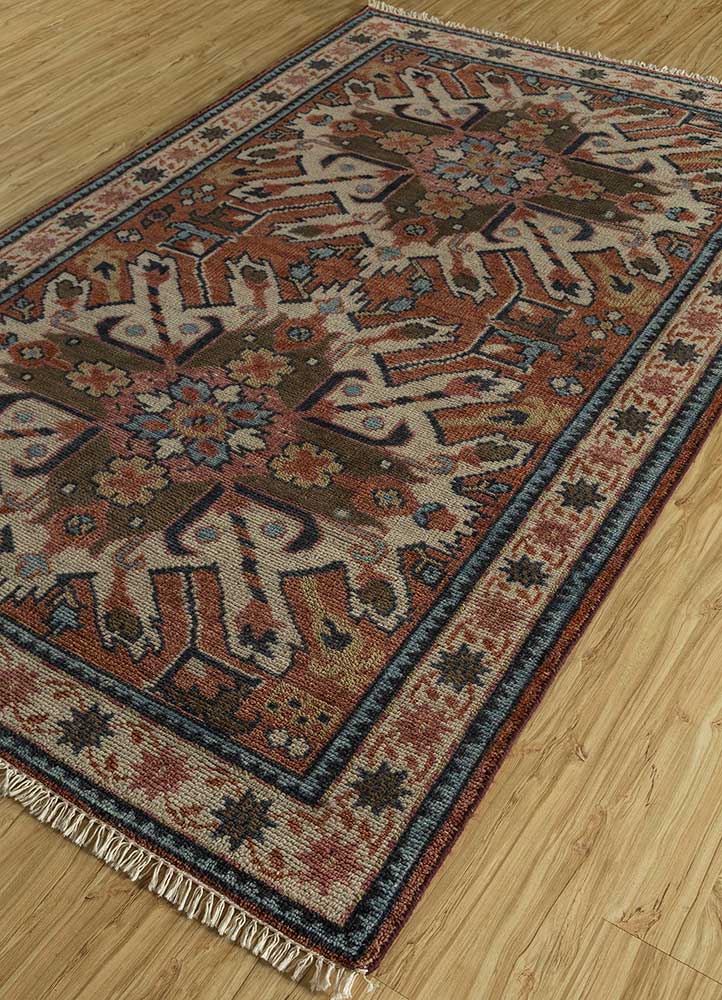 Wool Rug - 300 x 200 cm - orange