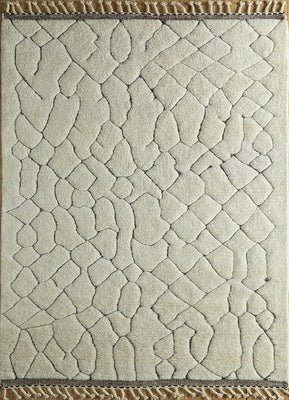 Wool Rug - 300 x 200 cm - cream