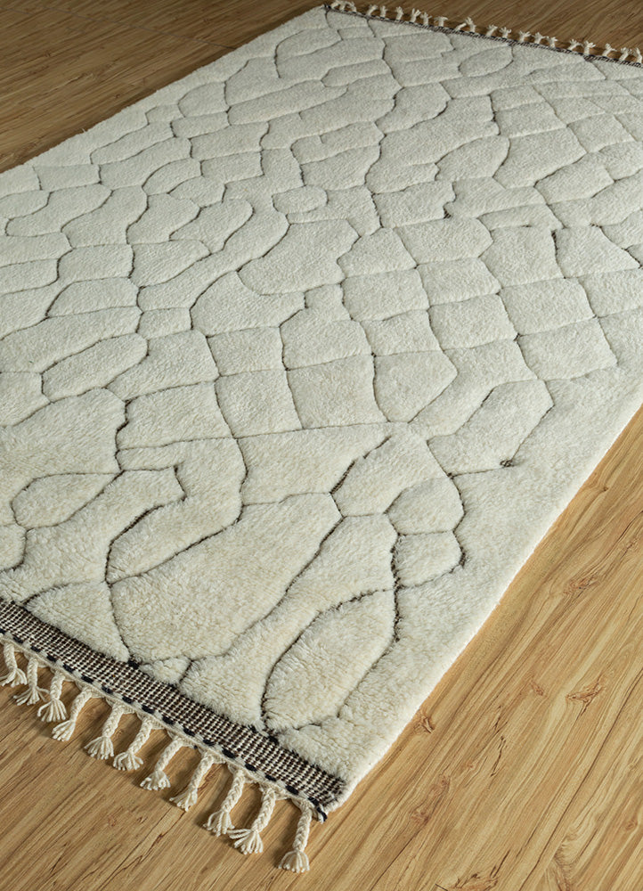 Wool Rug - 300 x 200 cm - cream