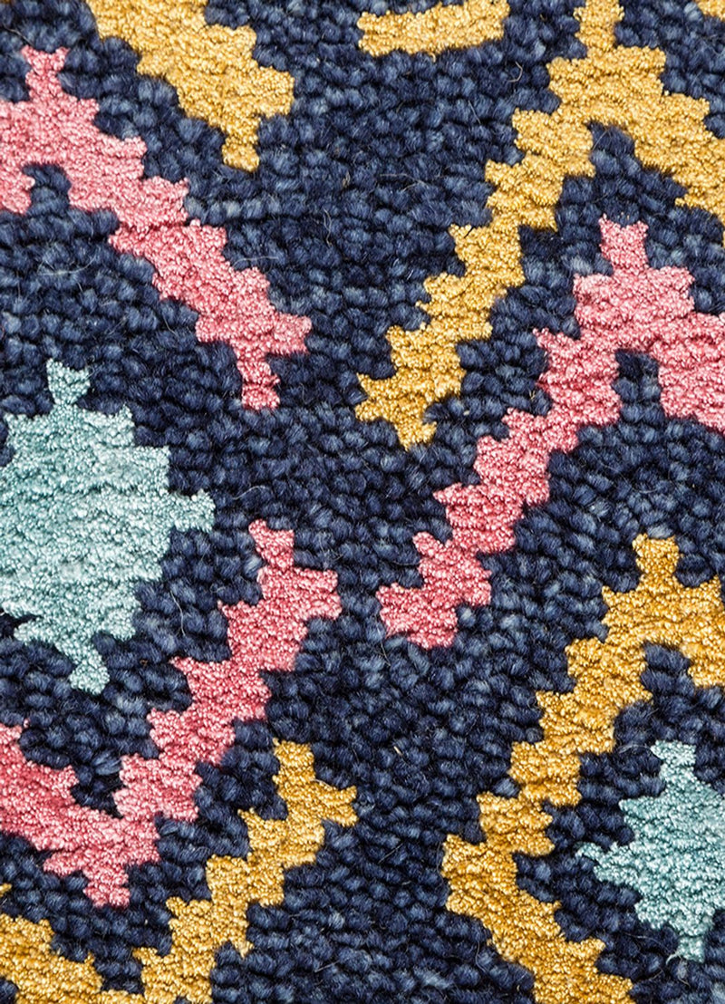 Wool Rug - 300 x 200 cm - blue