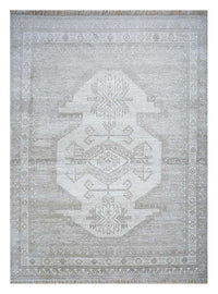 Wool Rug - 300 x 240 cm - light grey