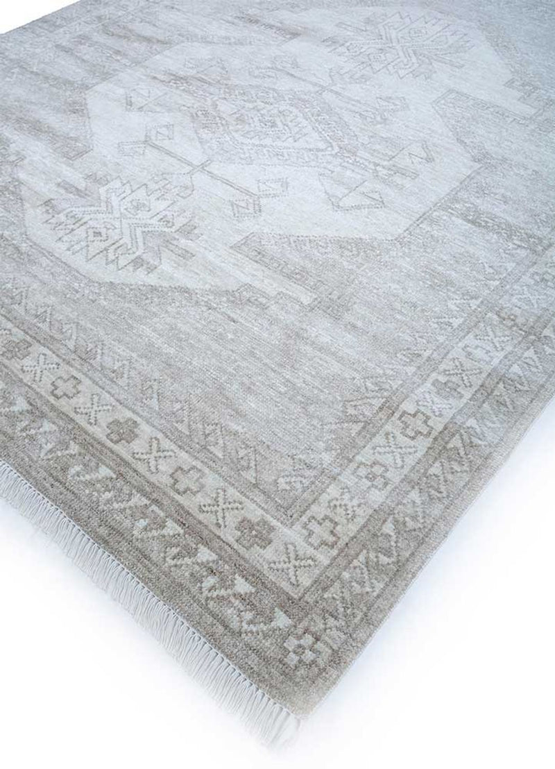 Wool Rug - 300 x 240 cm - light grey