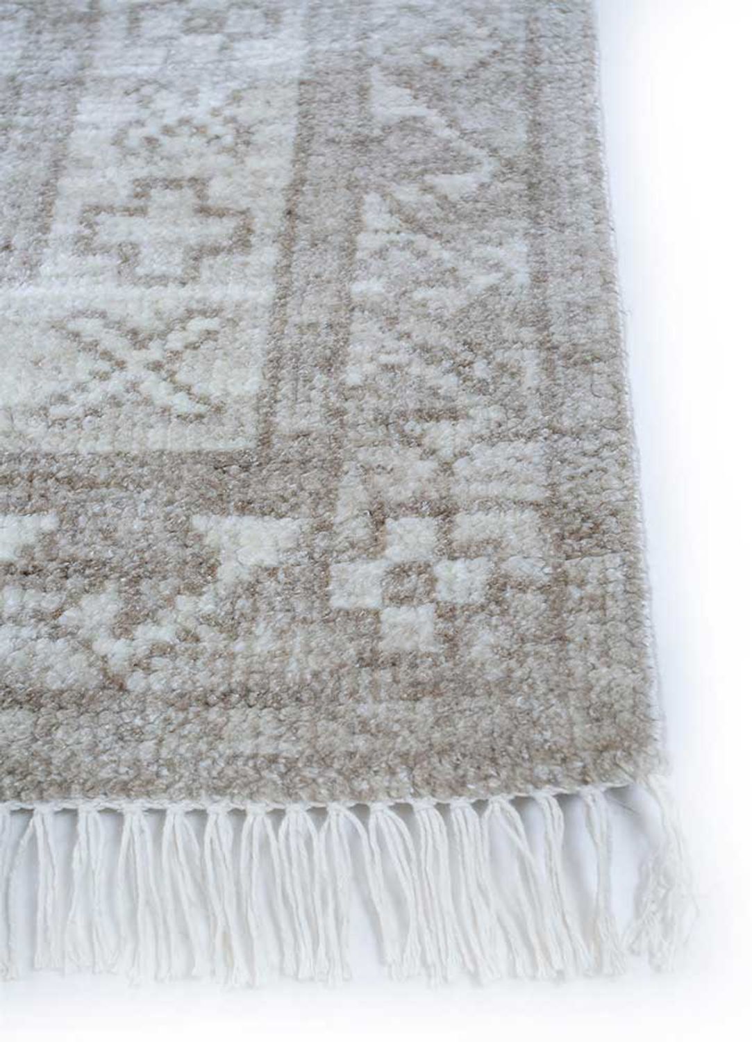 Wool Rug - 300 x 240 cm - light grey
