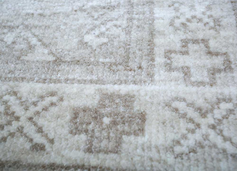 Wool Rug - 300 x 240 cm - light grey