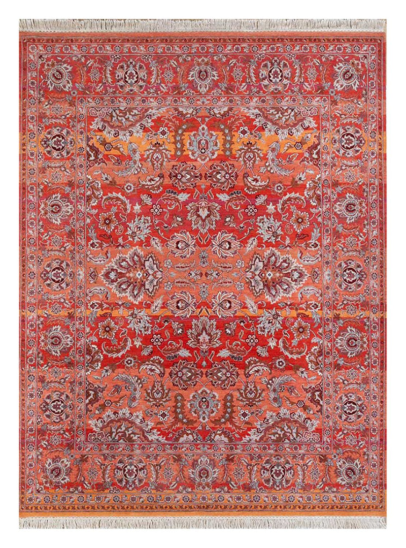 Wool Rug - 300 x 240 cm - red