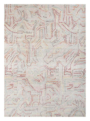 Wool Rug - 300 x 240 cm - blue