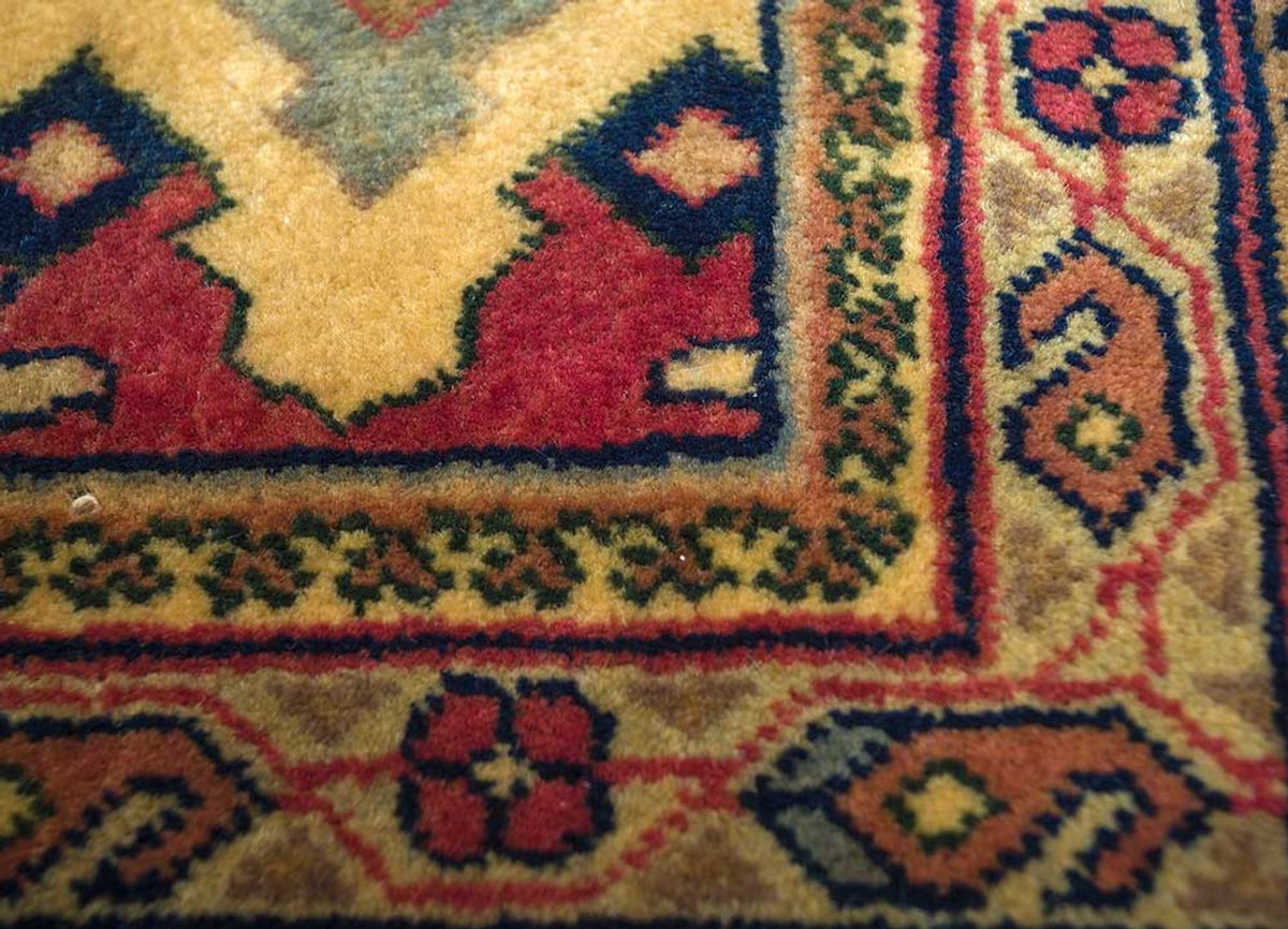 Wool Rug - 450 x 360 cm - blue