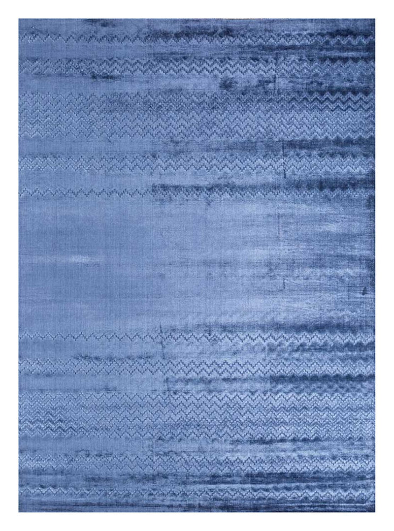 Viscose Rug - 300 x 240 cm - blue