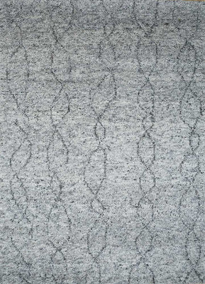 Wool Rug - 240 x 150 cm - light grey