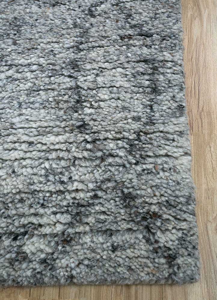 Wool Rug - 240 x 150 cm - light grey