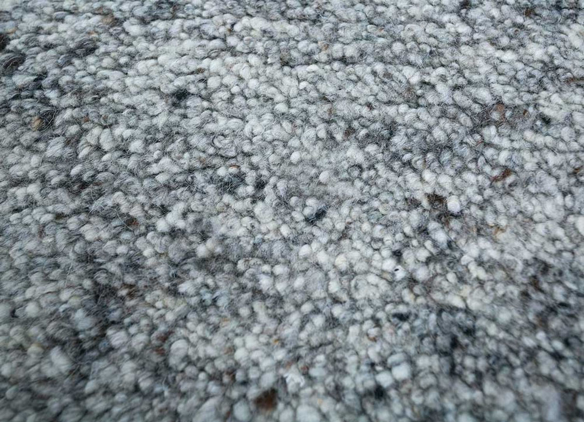 Wool Rug - 240 x 150 cm - light grey