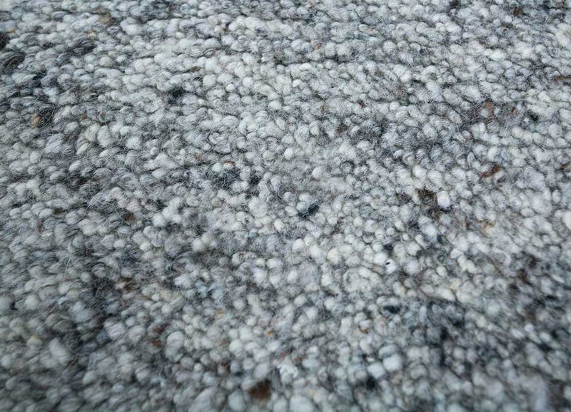 Wool Rug - 240 x 150 cm - light grey