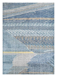 Wool Rug - 240 x 150 cm - dark blue