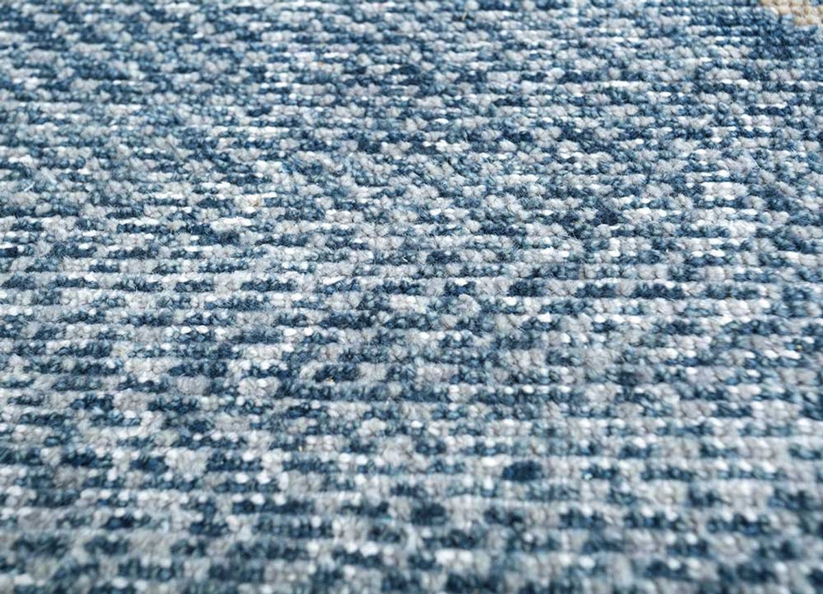 Wool Rug - 240 x 150 cm - dark blue