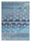 Wool Rug - 240 x 150 cm - blue