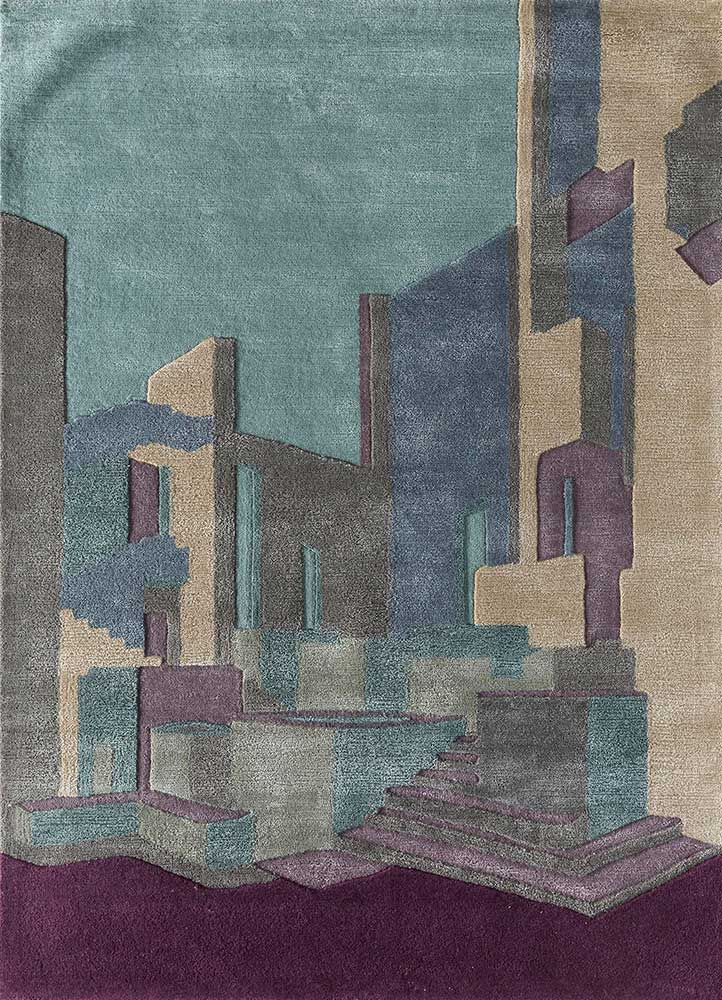 Wool Rug - 240 x 150 cm - multicolored