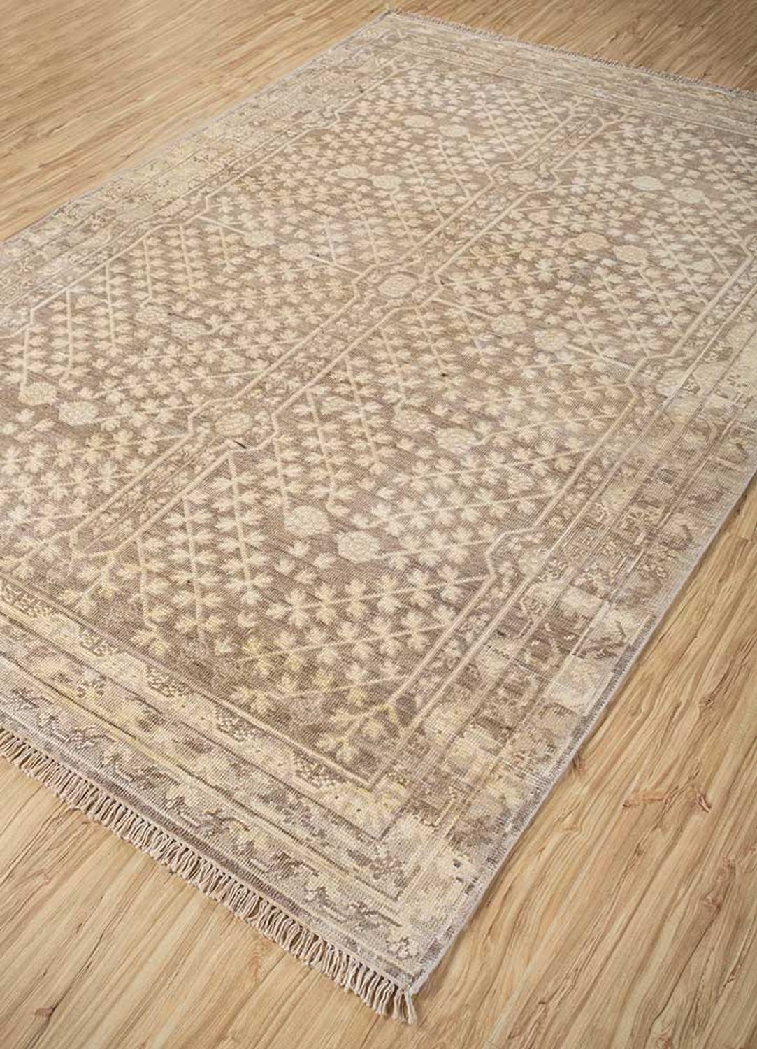Wool Rug - 300 x 240 cm - dark beige
