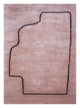 Wollteppich - 210 x 150 cm - orange