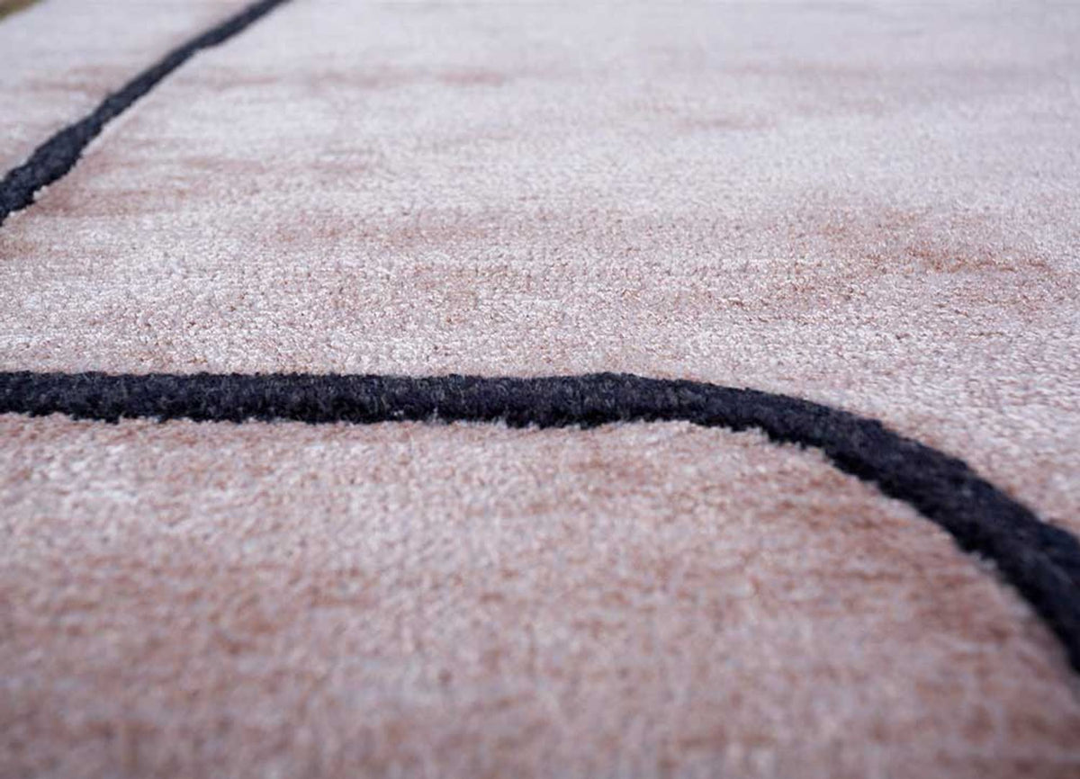 Wool Rug - 210 x 150 cm - orange