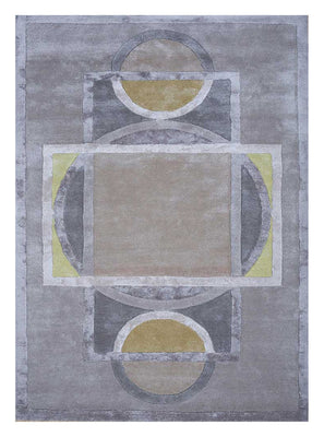 Wool Rug - 270 x 180 cm - violet