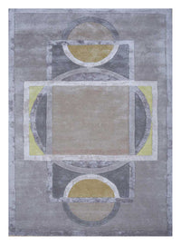 Wool Rug - 270 x 180 cm - violet