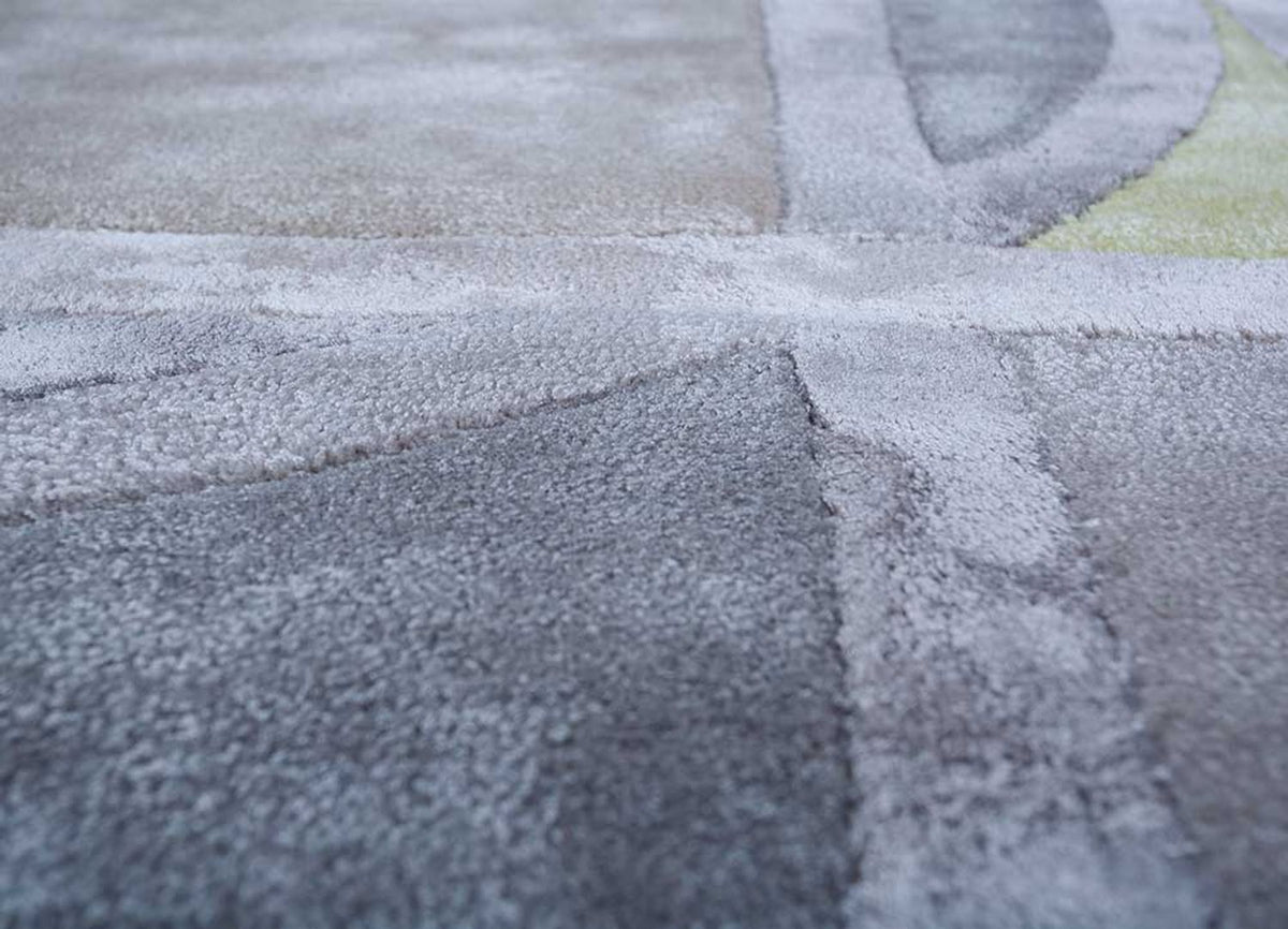 Wool Rug - 270 x 180 cm - violet