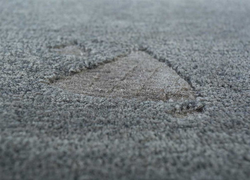 Wool Rug - 270 x 180 cm - grey