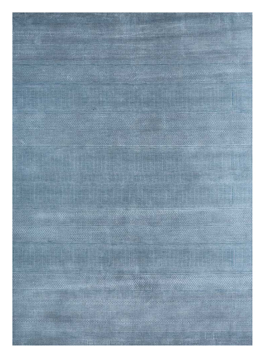 Wool Rug - 300 x 240 cm - blue