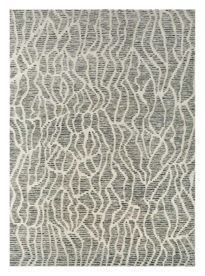 Wool Rug - 300 x 240 cm - grey