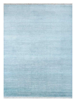 Wool Rug - 300 x 240 cm - light blue
