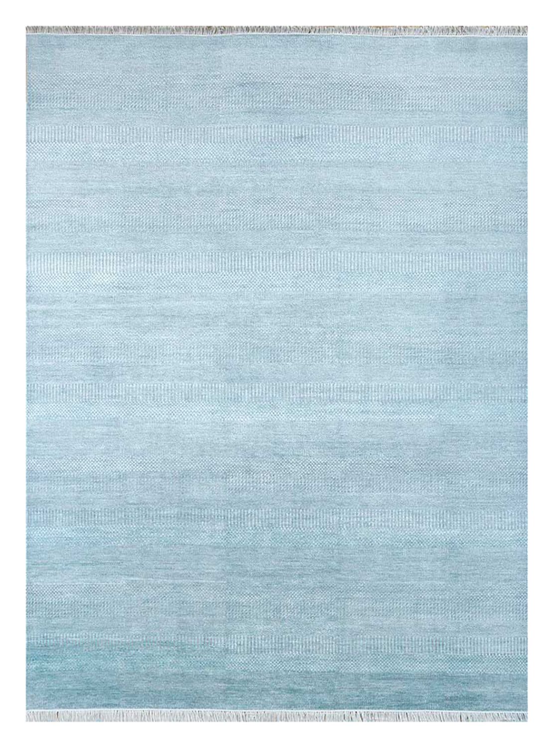 Wool Rug - 300 x 240 cm - light blue