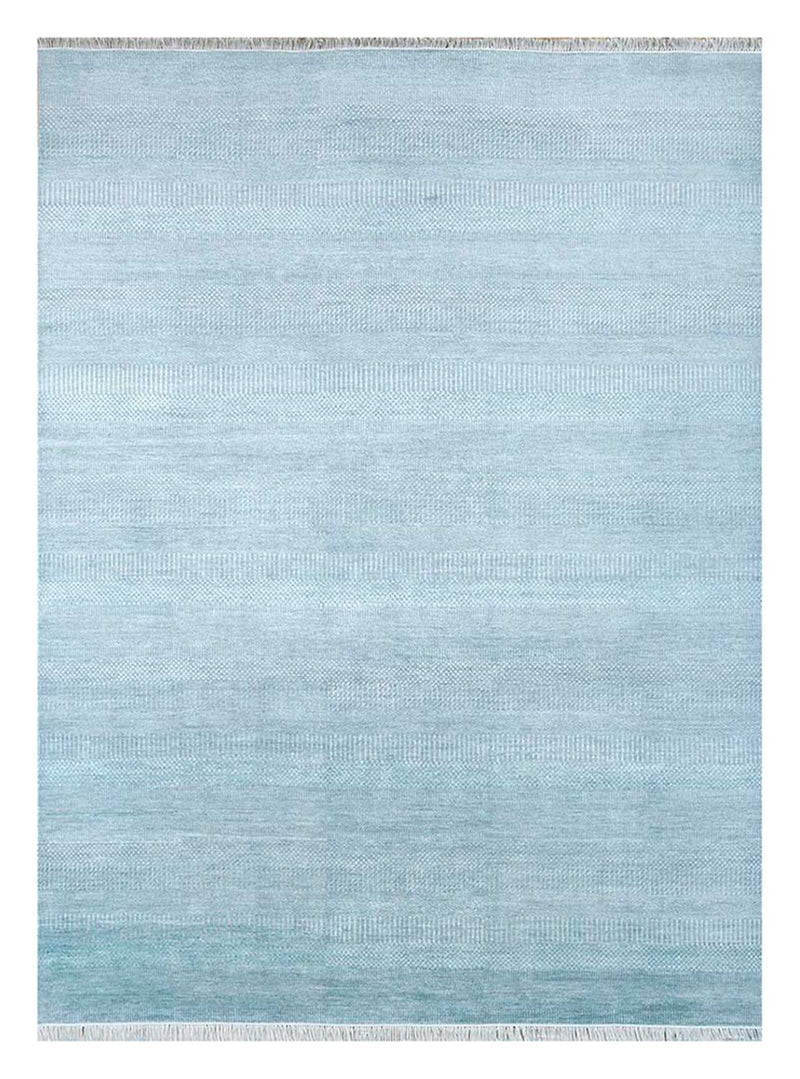 Wool Rug - 300 x 240 cm - light blue