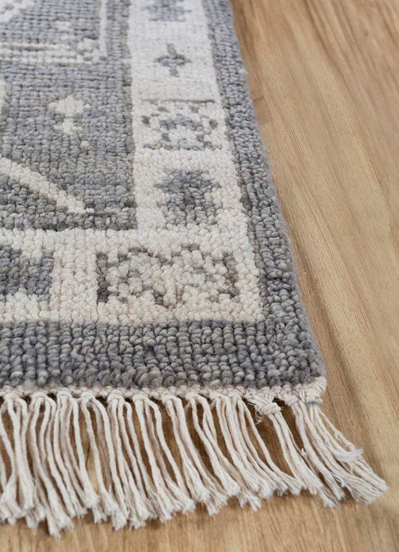 Wool Rug - 300 x 240 cm - grey