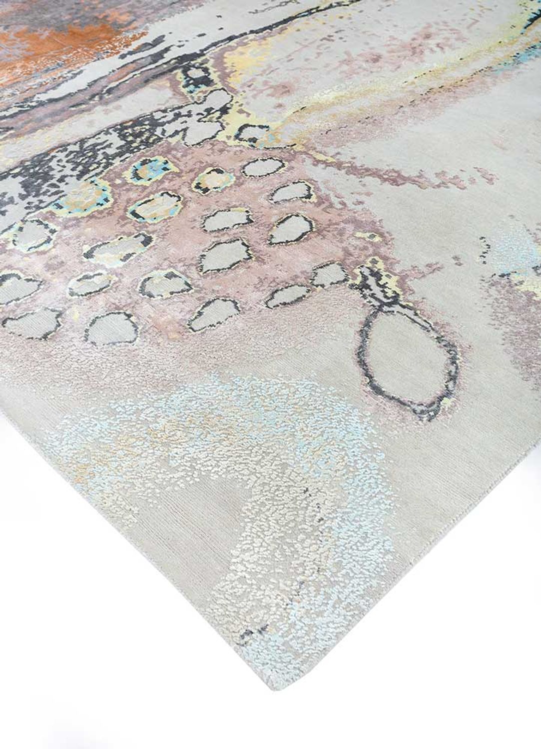 Designer Rug - 450 x 360 cm - silver